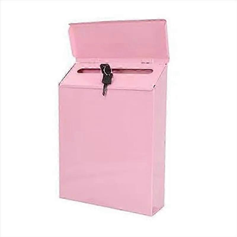Weatherproof Iron Wall Mount Mailbox With Lock