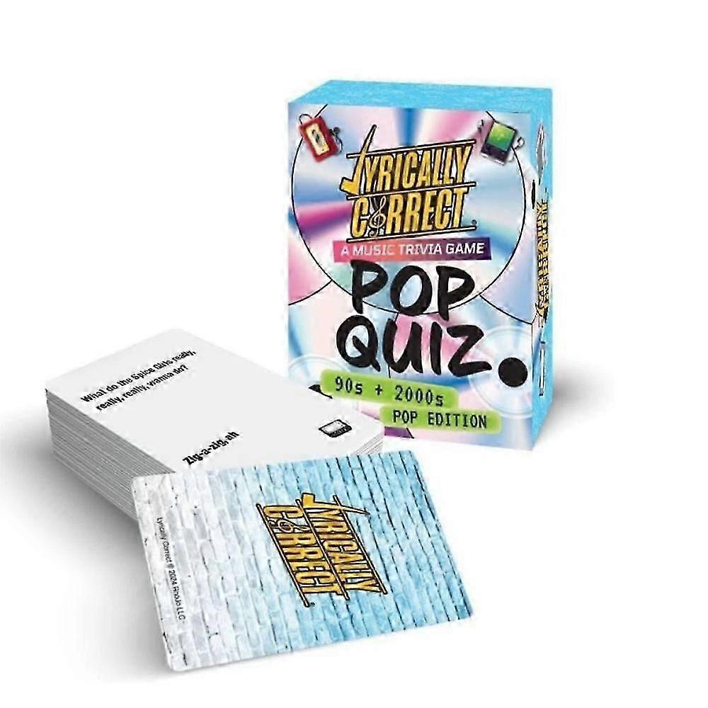 Throwback Lyric Guessing Card Game