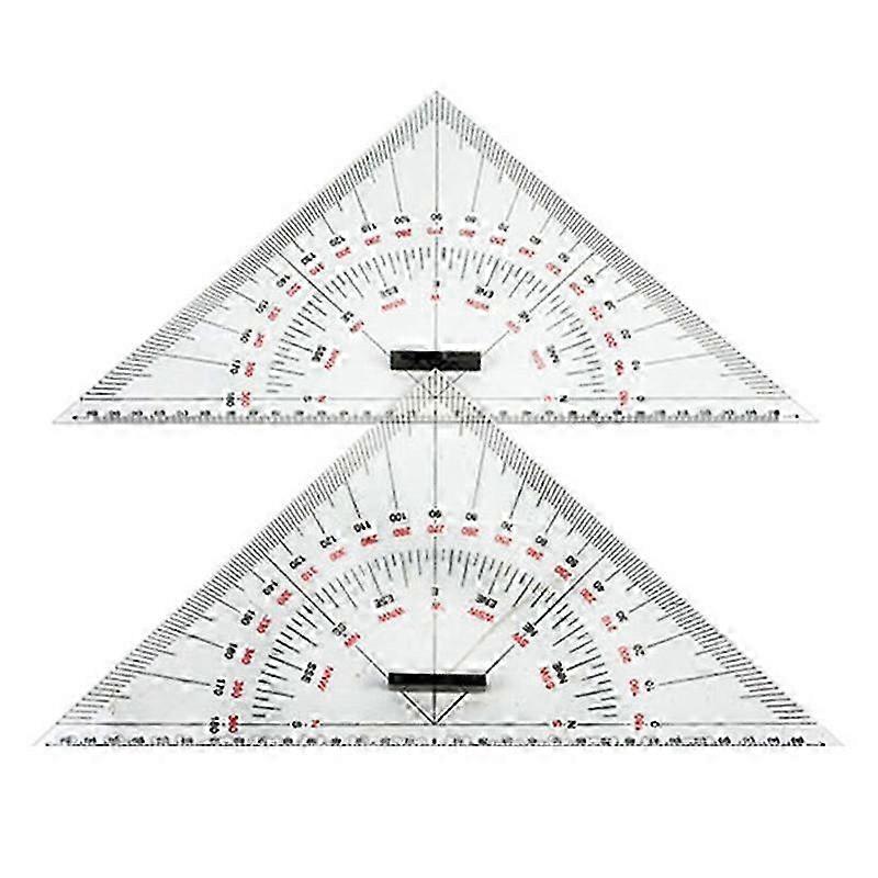 Chart Drawing Triangle Ruler compatible with Ship Drawing 300mm Triangle Ruler