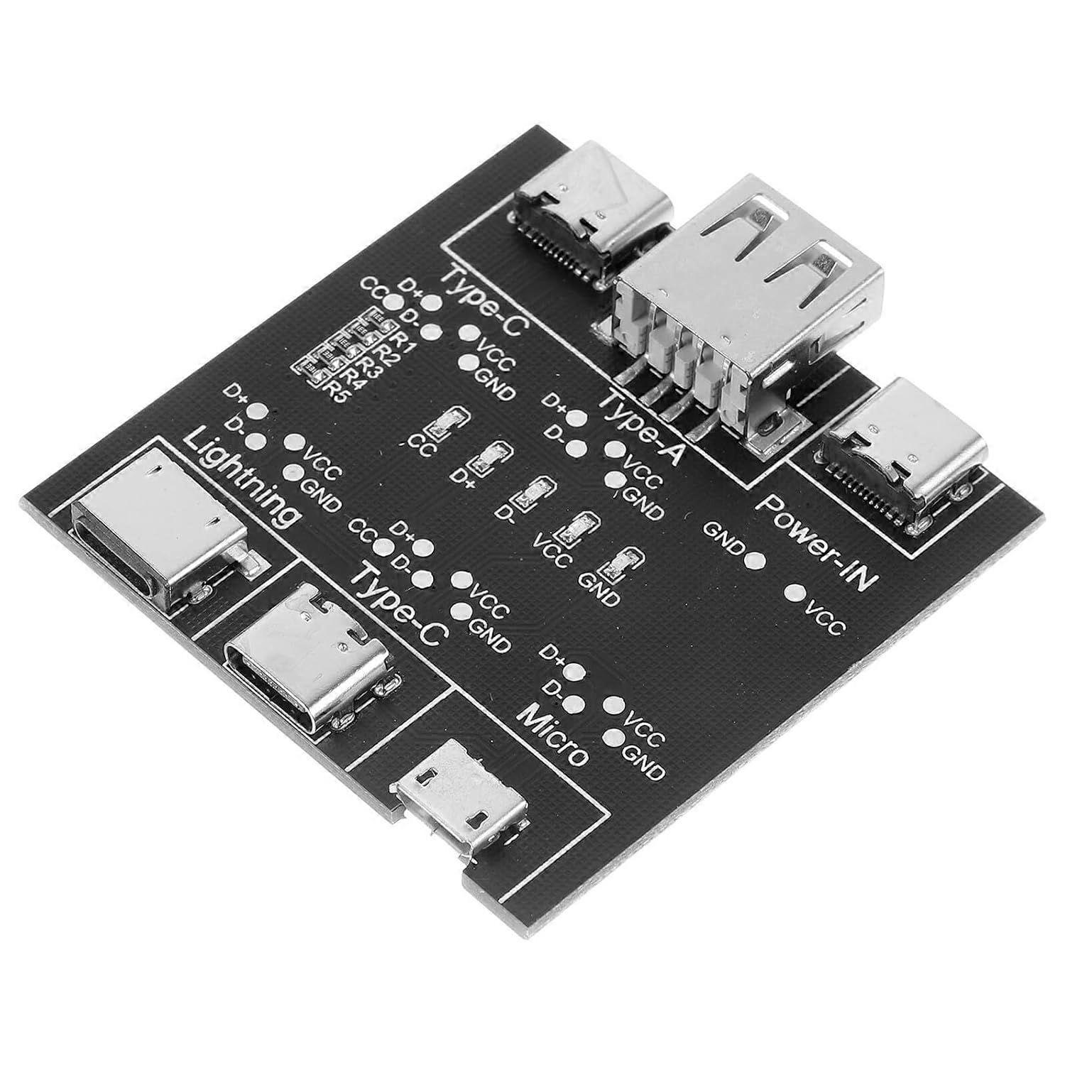 Cable Tester Usb-c Tester Data Cable Charging Test Tool for Mobile Devices Type-c Short Circuit Switch