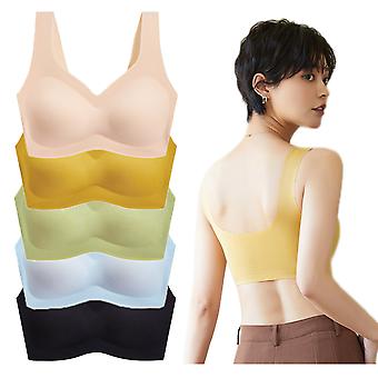 Womens Invisibles Lift Bra Sexy V Neck Seamless Wireless Bralette Everyday Bra