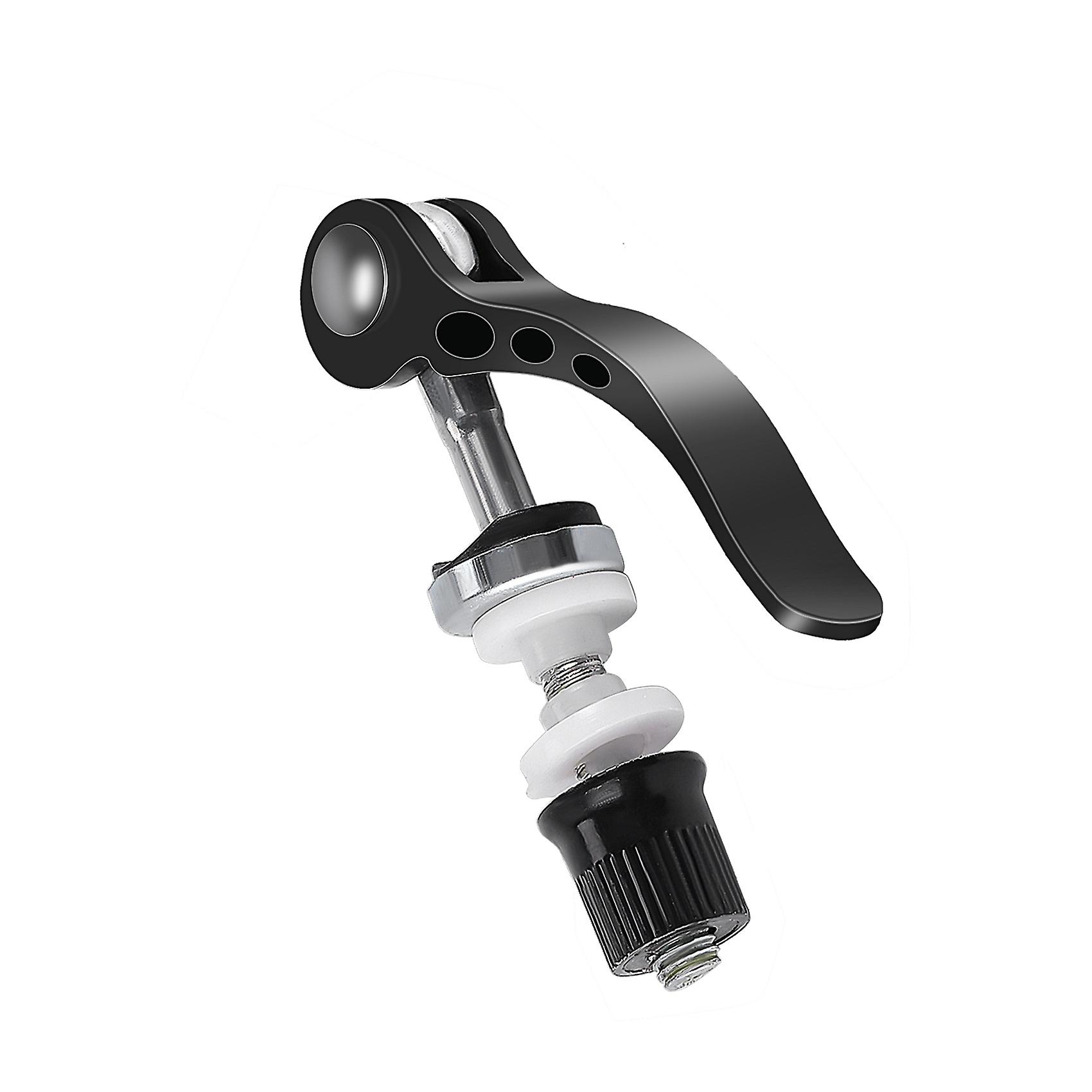 Black Bicycle quick release post clamp 6 x 55mm rod