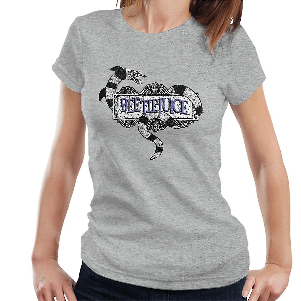 Beetlejuice Sandworm Logo Women's T-Shirt