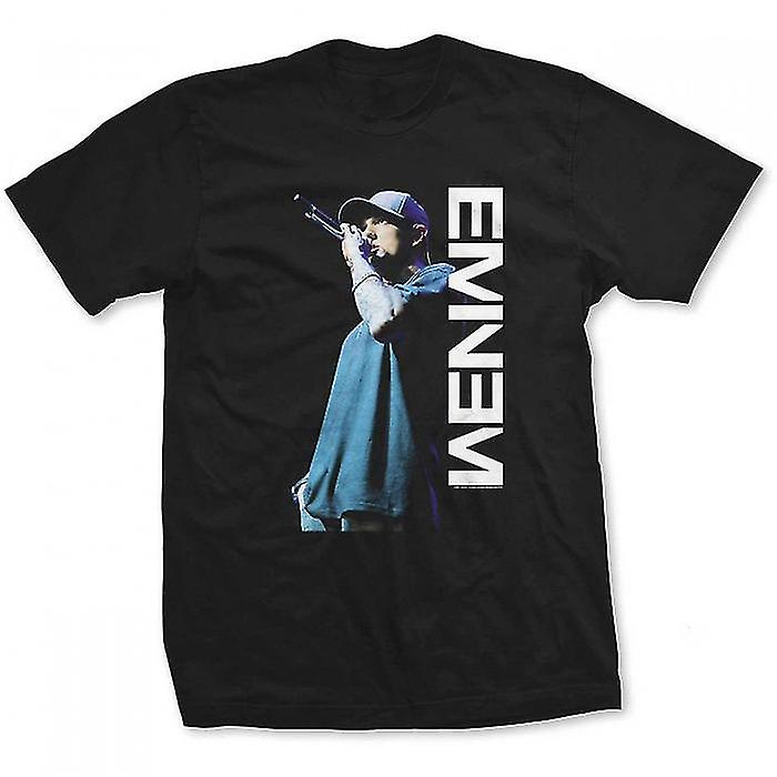 Eminem Womens/Ladies Microphone T-Shirt