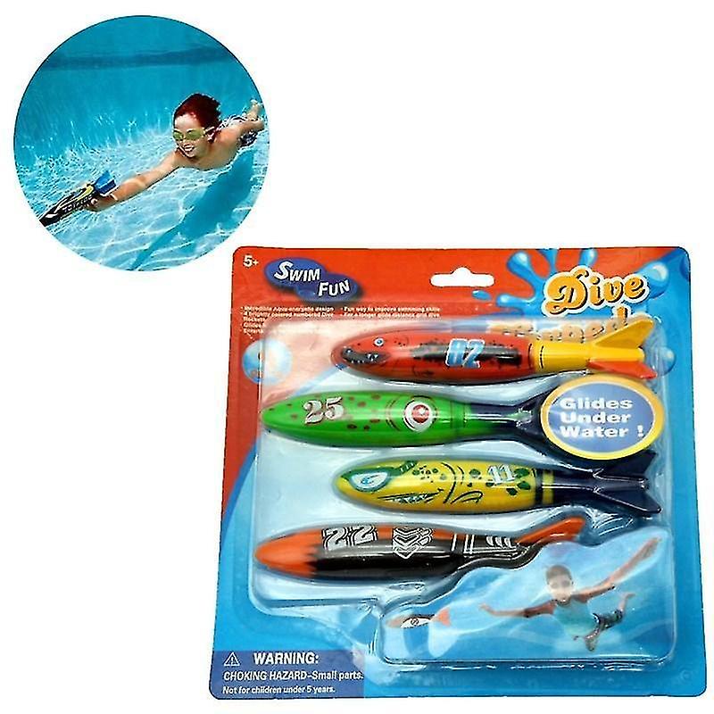 Shark Summer Torpedo Rocket Throwing Swimming Pool Diving Game