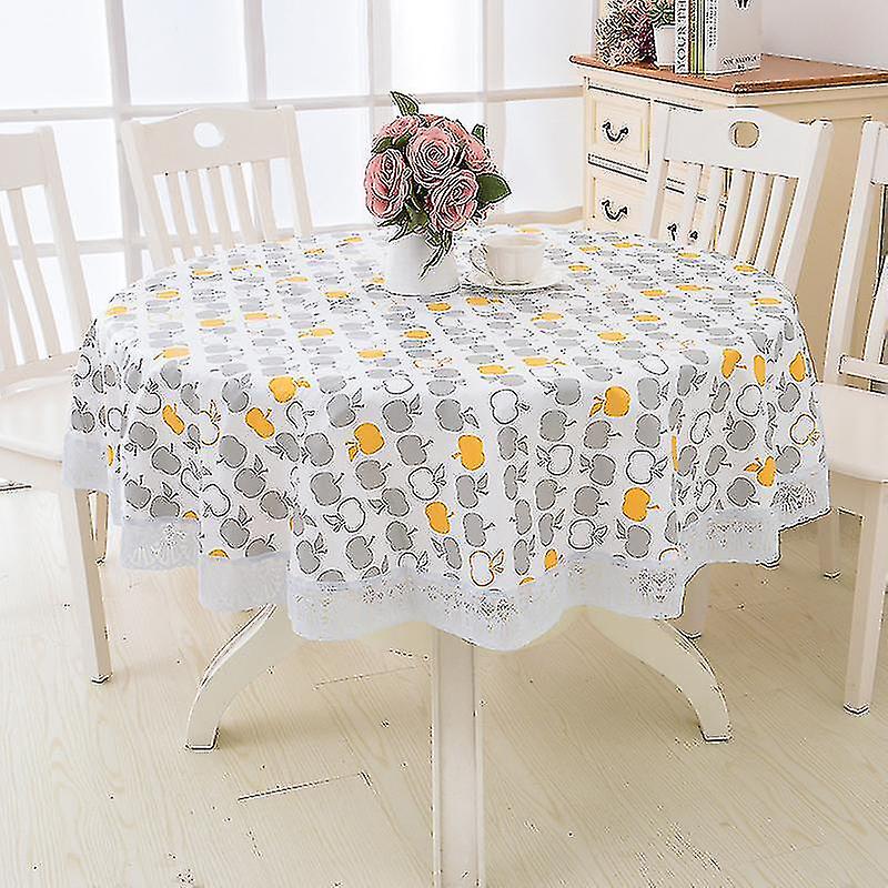 Round Tablecloth Wipe Clean 180cm Ant