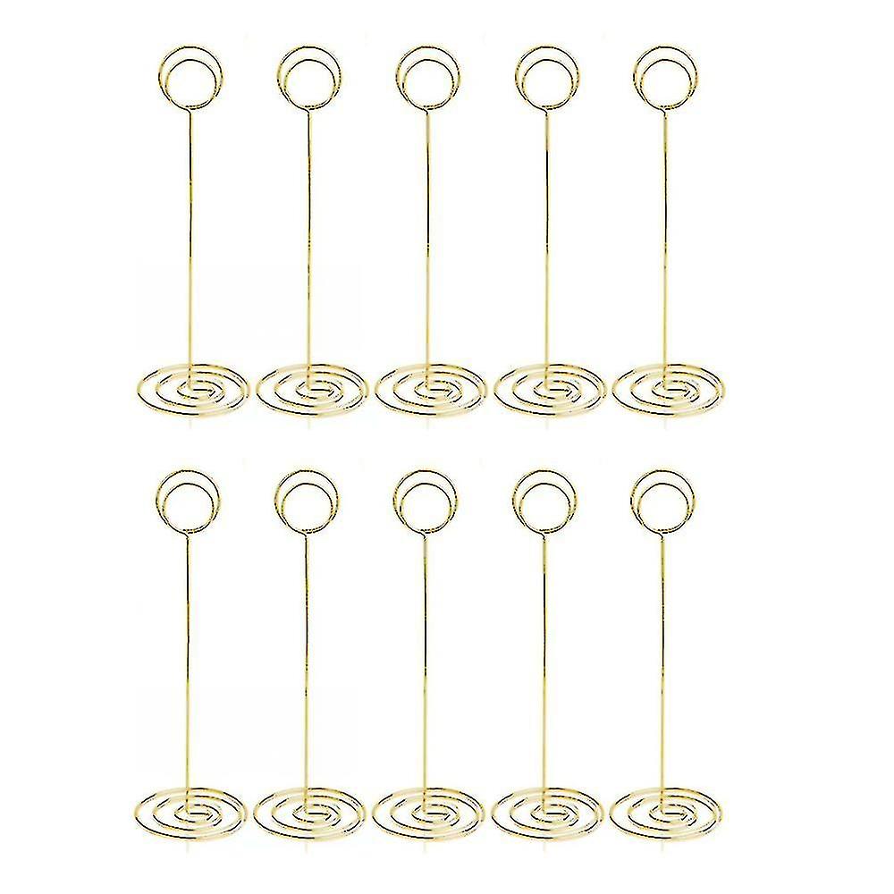 Table Number Holders 10pcs - 8.75 Inch Place Card Holder Tall Table Number Stands For Wedding Party