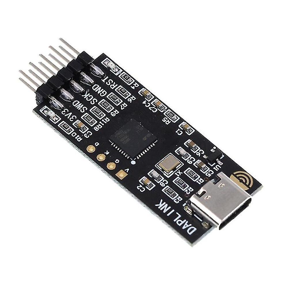Daplink Emulator Stm32 Development Debugger Swd/usb Serial Port Driver-free Typec