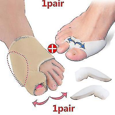 Big Bone Toe Separator Hallux Valgus Splint Pedicure Tool Bunion Corrector Feet Care Bone Thumb Straightener Adjuster Orthosis
