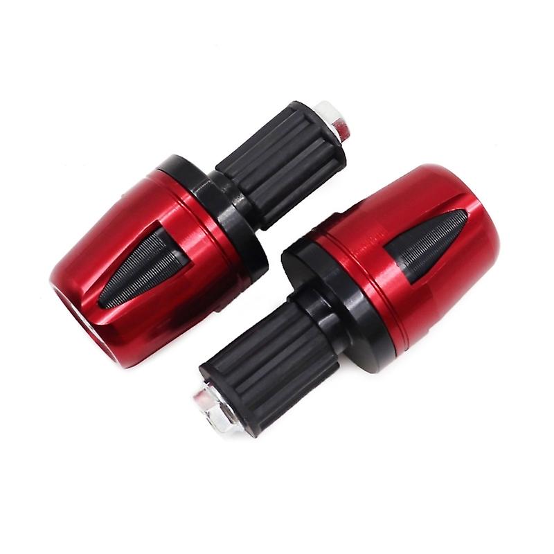 Motorcycle Grip Handlebar End Cap Aluminium Alloy Handle Bar Grips End Plugs
