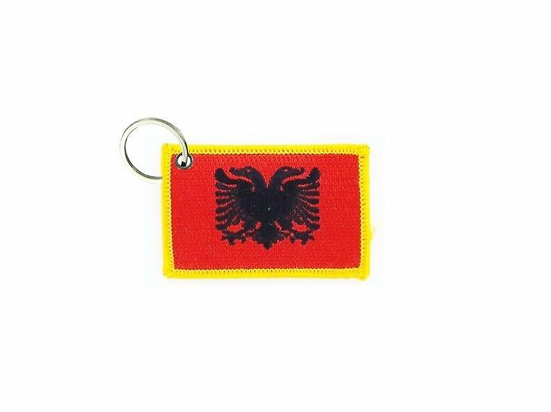 Cle Cles Key Brode Patch Ecusson Badge Flag Albanian Albanian