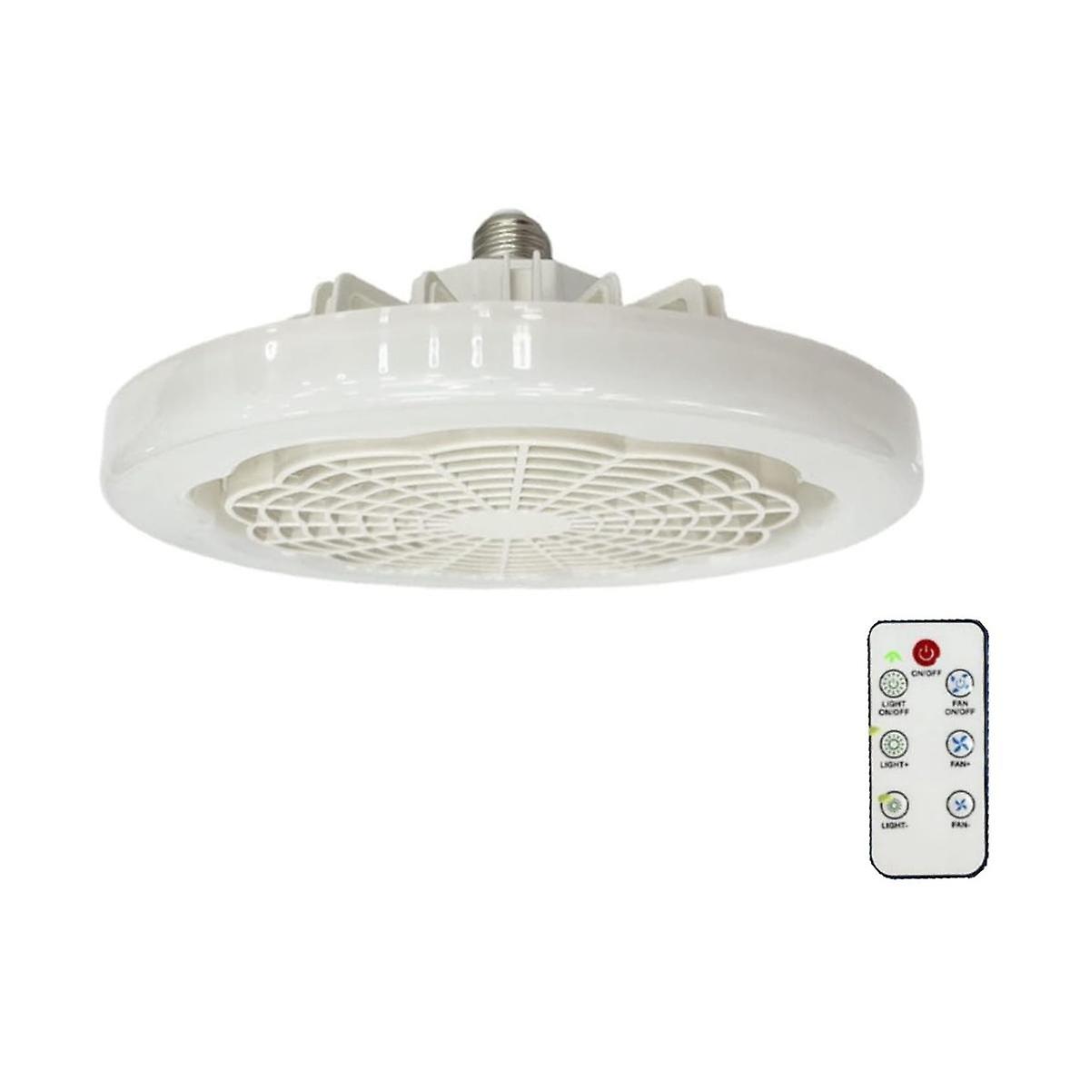 E27 Ceiling Fan with Light & Remote Control, Smart Fan Light, Lighting Fan, LED Ceiling Fan Lamp fo