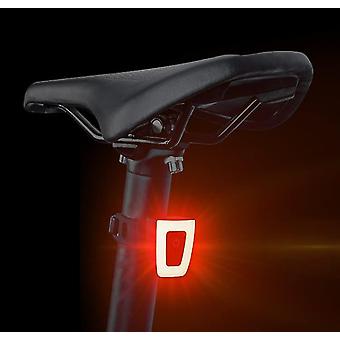 Led Bike Bakljus | Blinkande eller stadig röd belysning | Usb uppladdningsbar | Vattentät | Kraftfullt ljus 20 Lm, 8 leds | För seatpost, hjälm, ryggsäck,