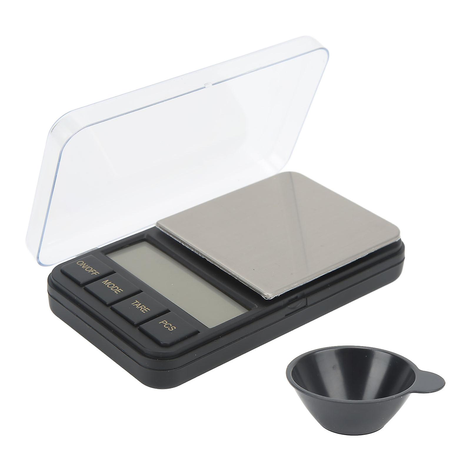 Portable Stainless Steel Scale, Ultra Compact Design for High Precision Weighing in Your Pocket