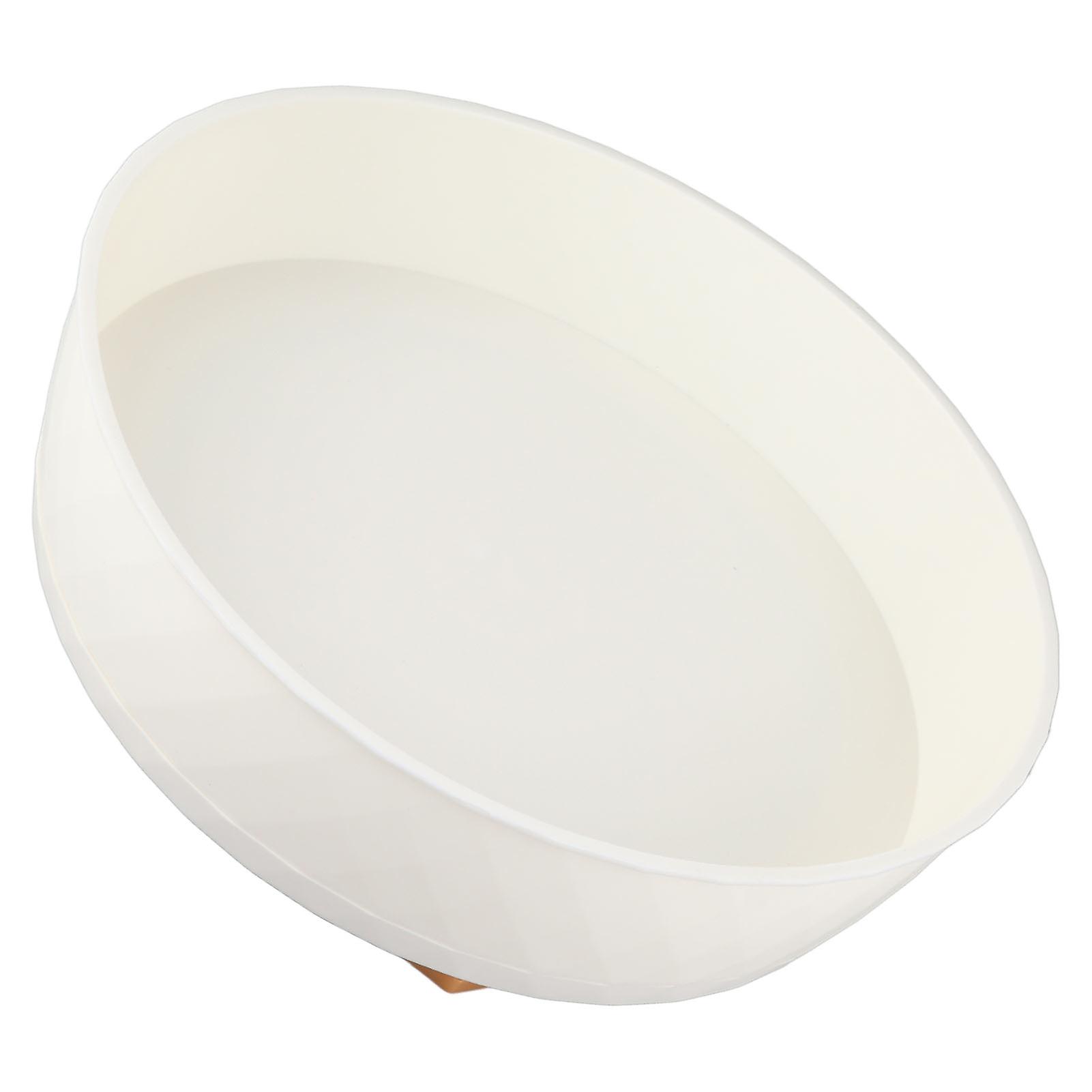 Kitchen Turntable 360° Rotating Spice Organizer 9x28cm White