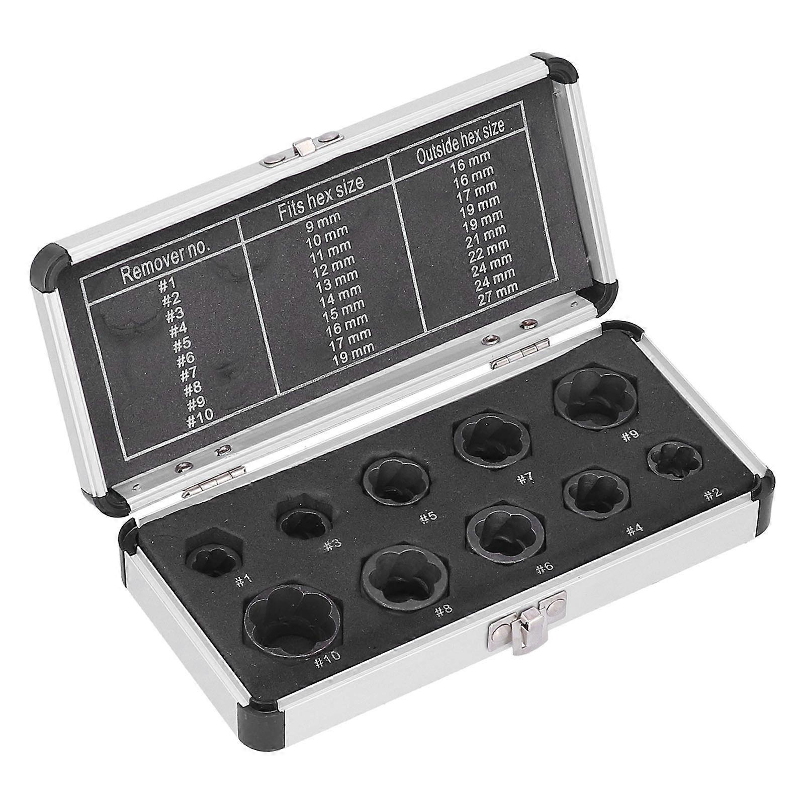 Nut Bolt Extractors Rusted Damaged Stripped Parts Socket Remover Extraction Tool SetLow Style