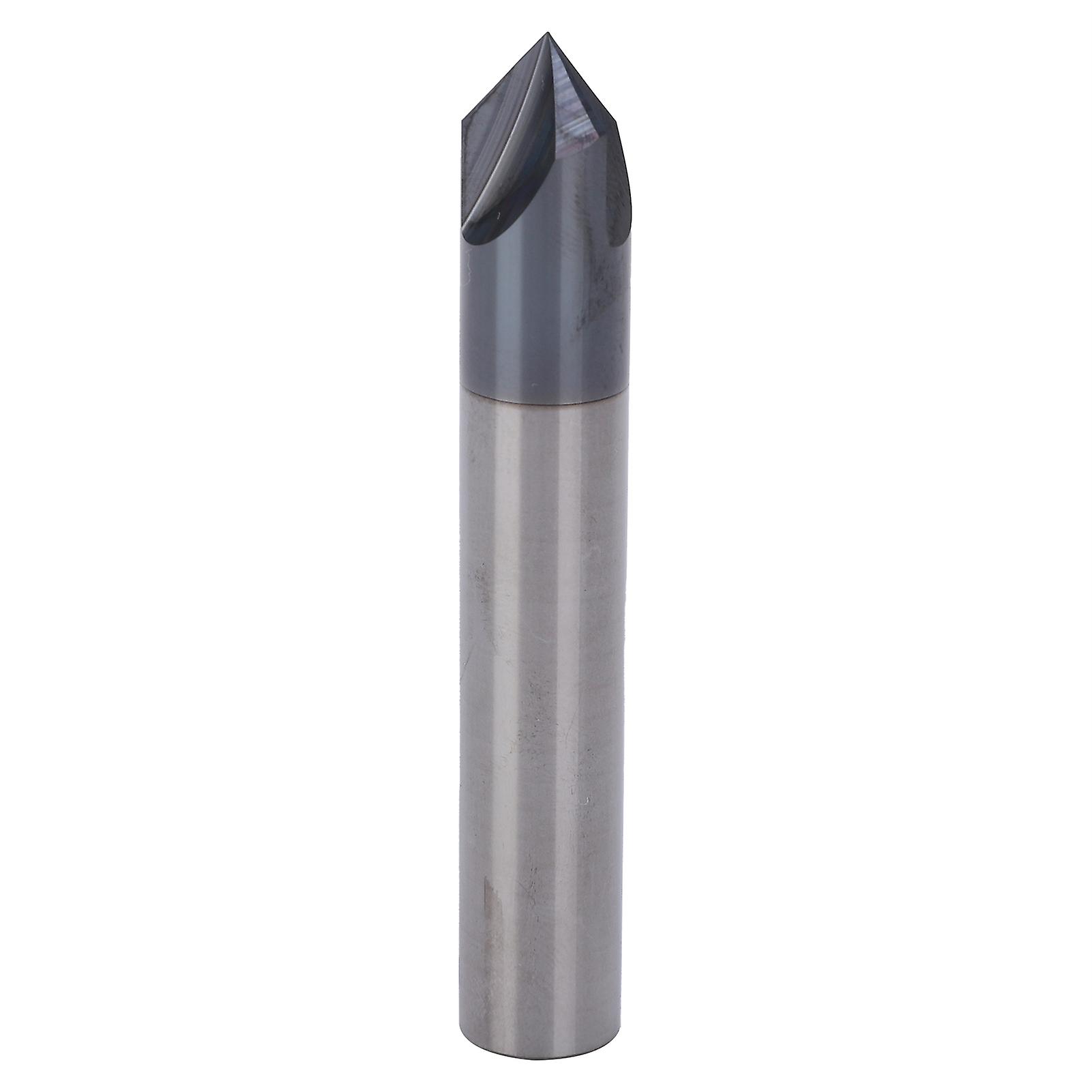 Fraise à chanfreiner 3 cannelures 90° en acier tungstène, outil de polissage et de sculpture CNC (D3 x 90° x 50L)