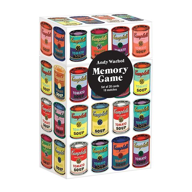 Andy Warhol Memory Game by Sarah McMenemy Game Book