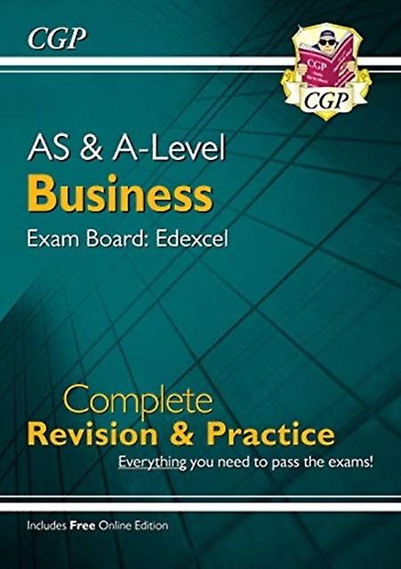 New Alevel And As Business Edexcel Complete Revision Amp Practice With Online Ed by CGP Books Multiplecomponent retail product parts enclosed Book