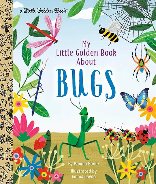 My Little Golden Book About Bugs by Emma Jayne Paperback Book