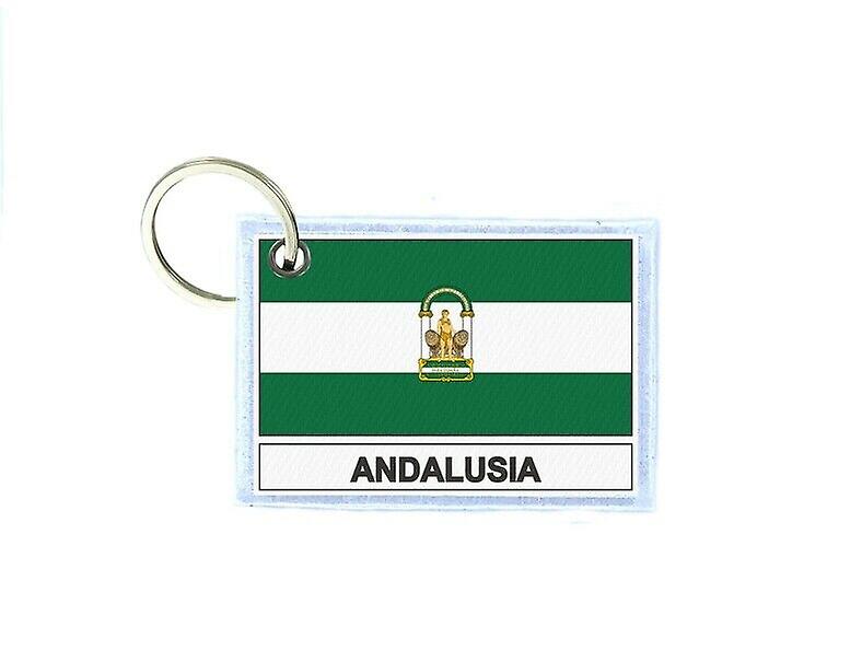 Key key door prints double-sided Andalusian Andalusia flag