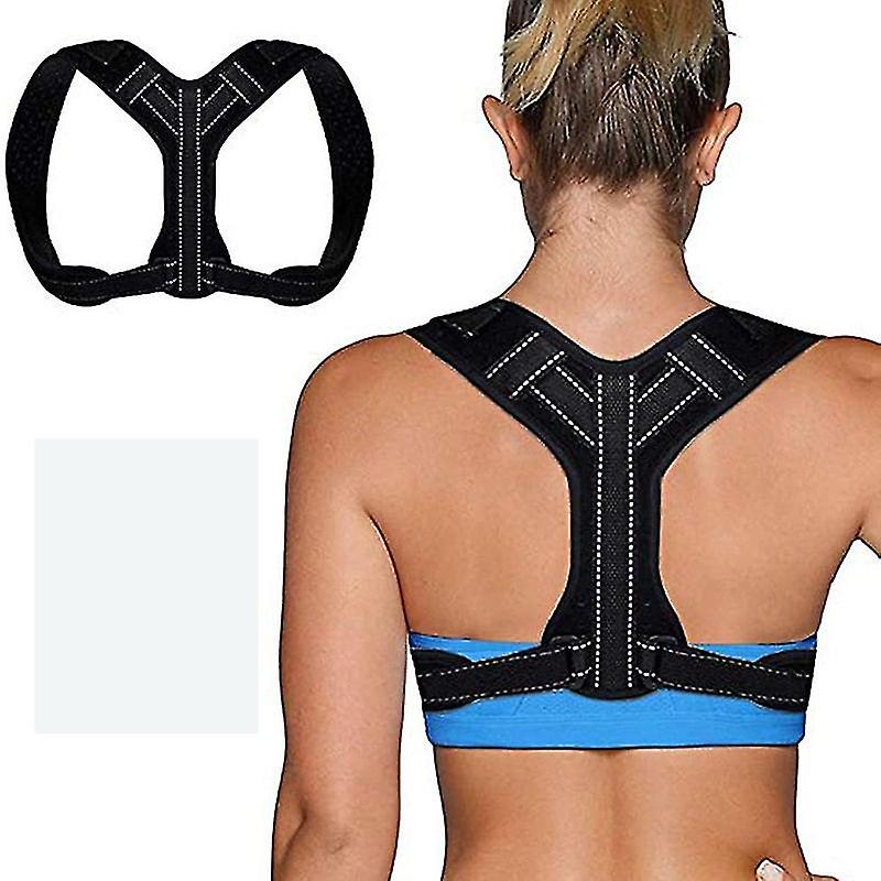 Posture Corrector, Back Support & Back Posture Corrector Back Brace Breathable Comfortable Adjustable - Posture Improvement Relieve Back Pain