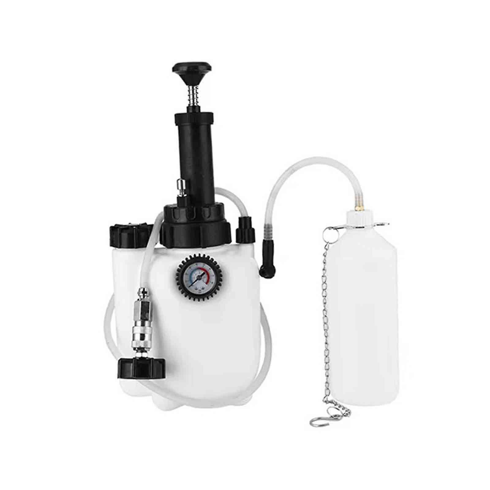 3L Vacuum Brake Oil Change Set Refilling Bottle Vacuum Brake and Clutch Fluid Bleeder Tool Set for Auto Motorcycle,Truck