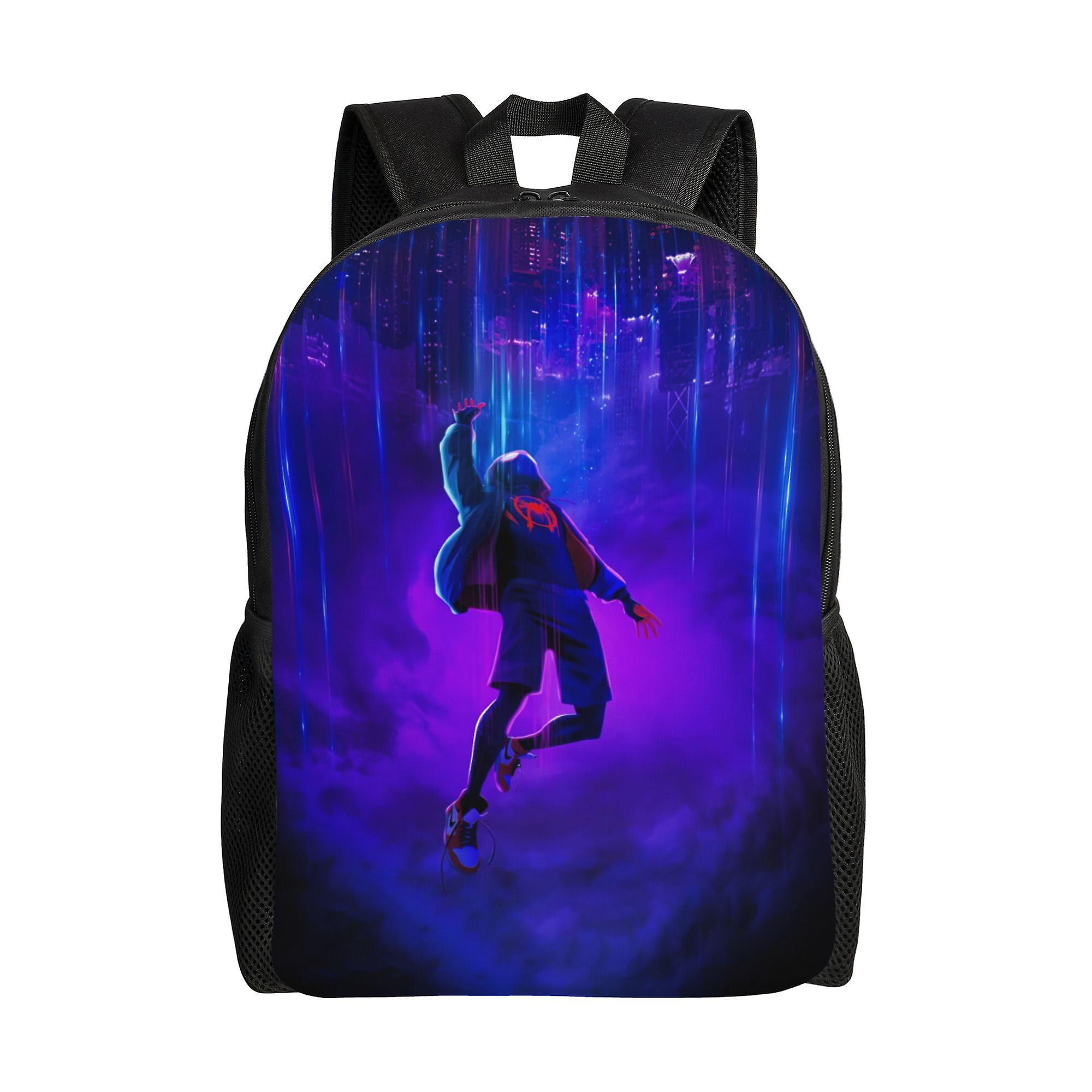 Spider Man Backpack, Adult Kids Simple Lightweight Casual Backpack for Children Student, Travel Backpack Laptop Backpack for College Work Camping