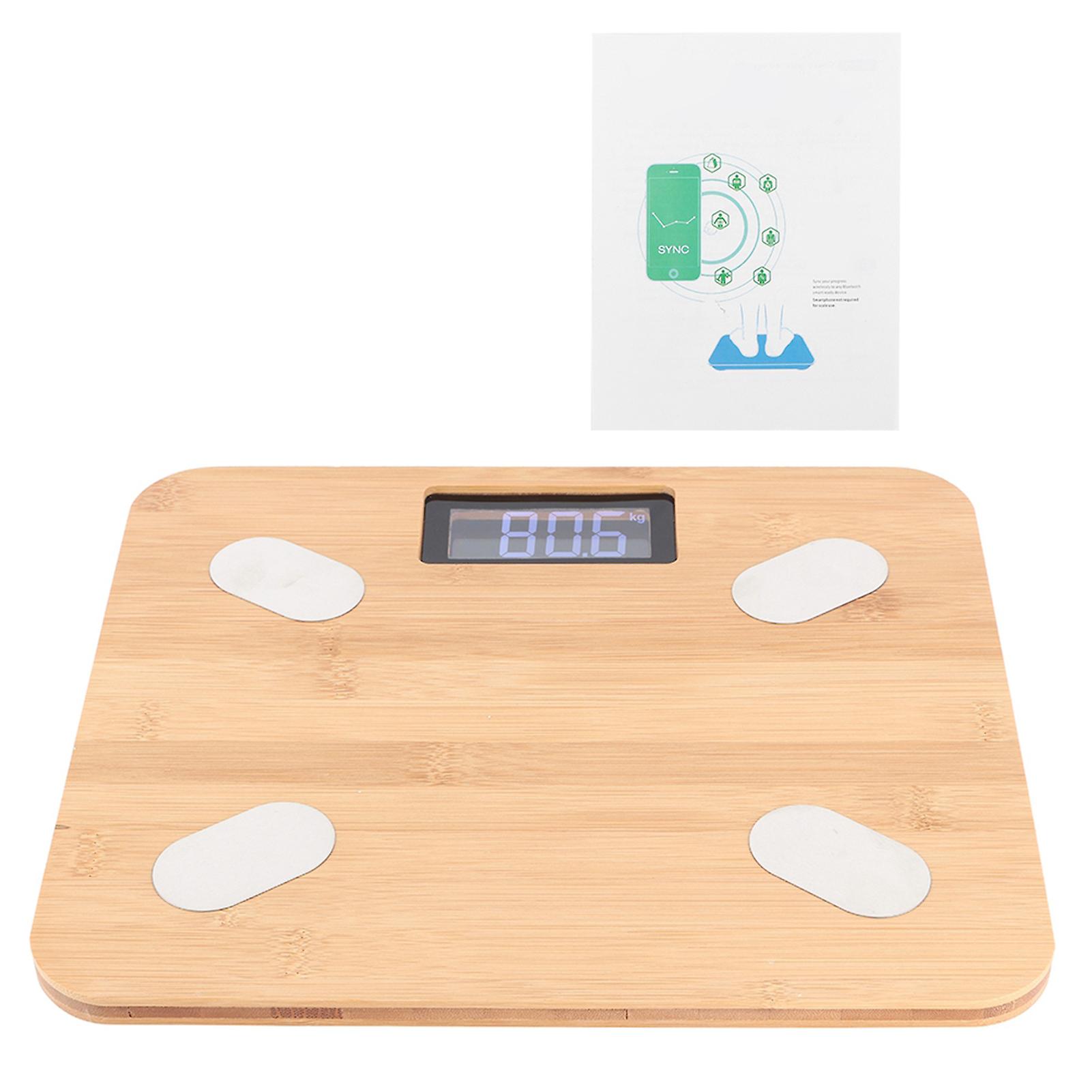 Mini Intelligent Electronic Human Body Weight Scale with LED Display for Bluetooth Function