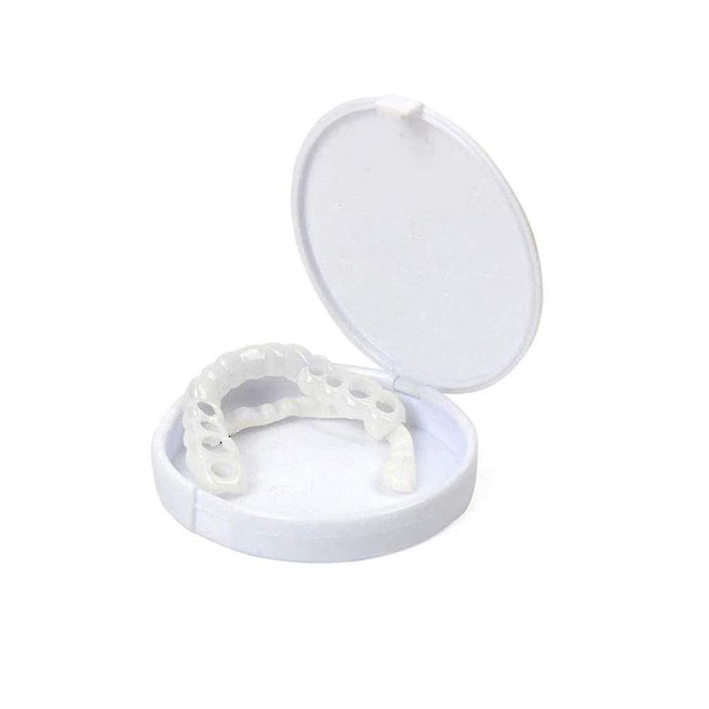 2-pack Snap-on Kunstgebit Kunstgebit Fineer Gebitsprothese