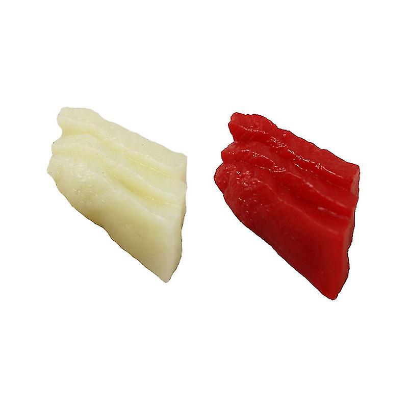 2pcs Simulation Fish Meat