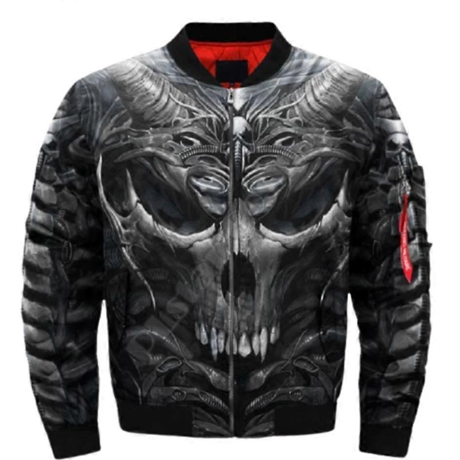 Skull 2 Bomber Jacket