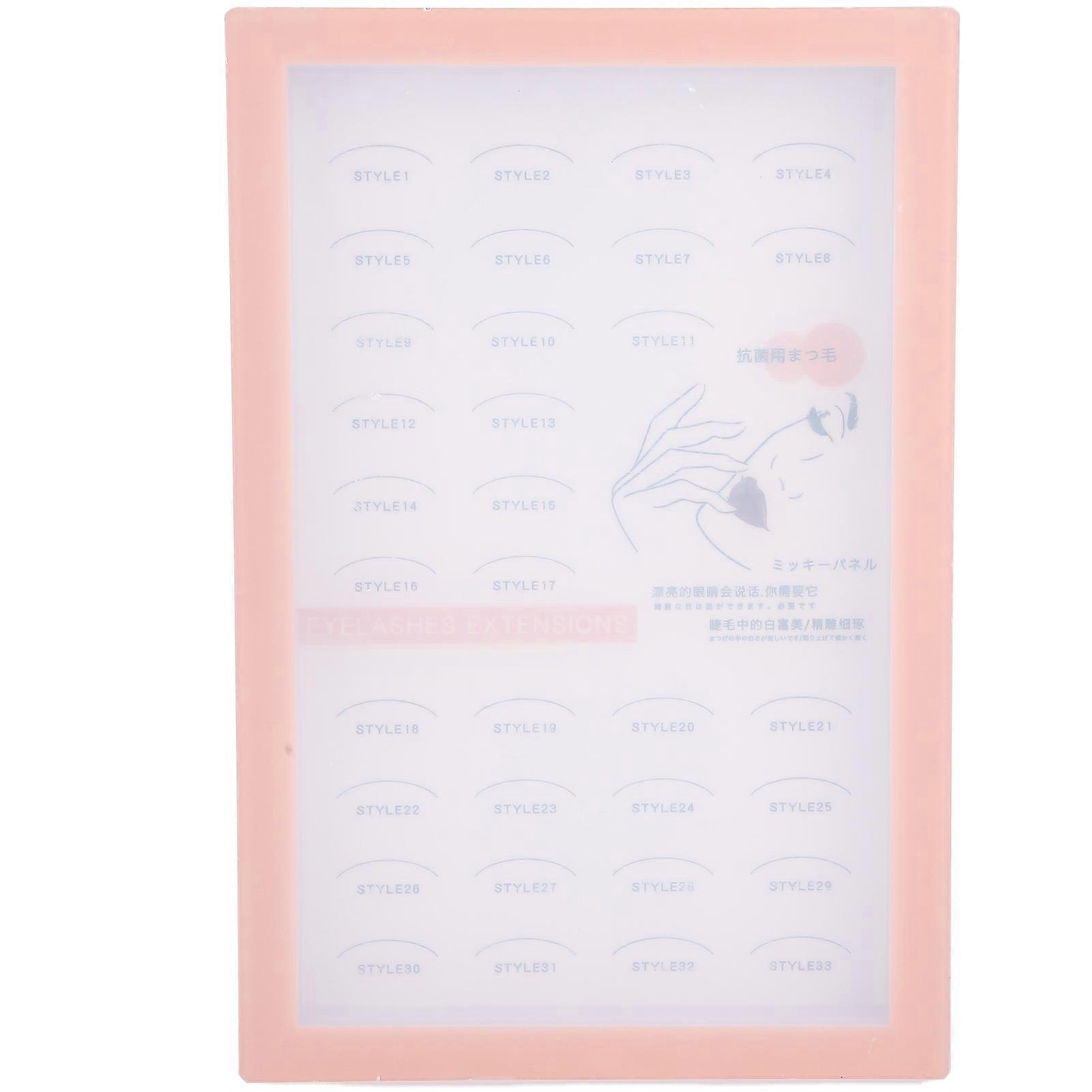 Plastic Eyelash Storage Book Fake Eyelashes Container Case False Eyelash Display Catalog
