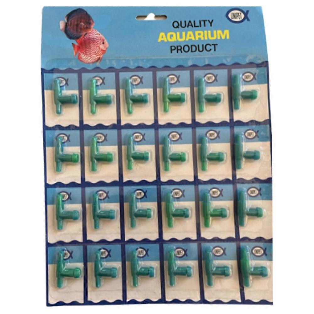 Premium High Quality and Durable 24 Pieces Aquarium Line Valve Card