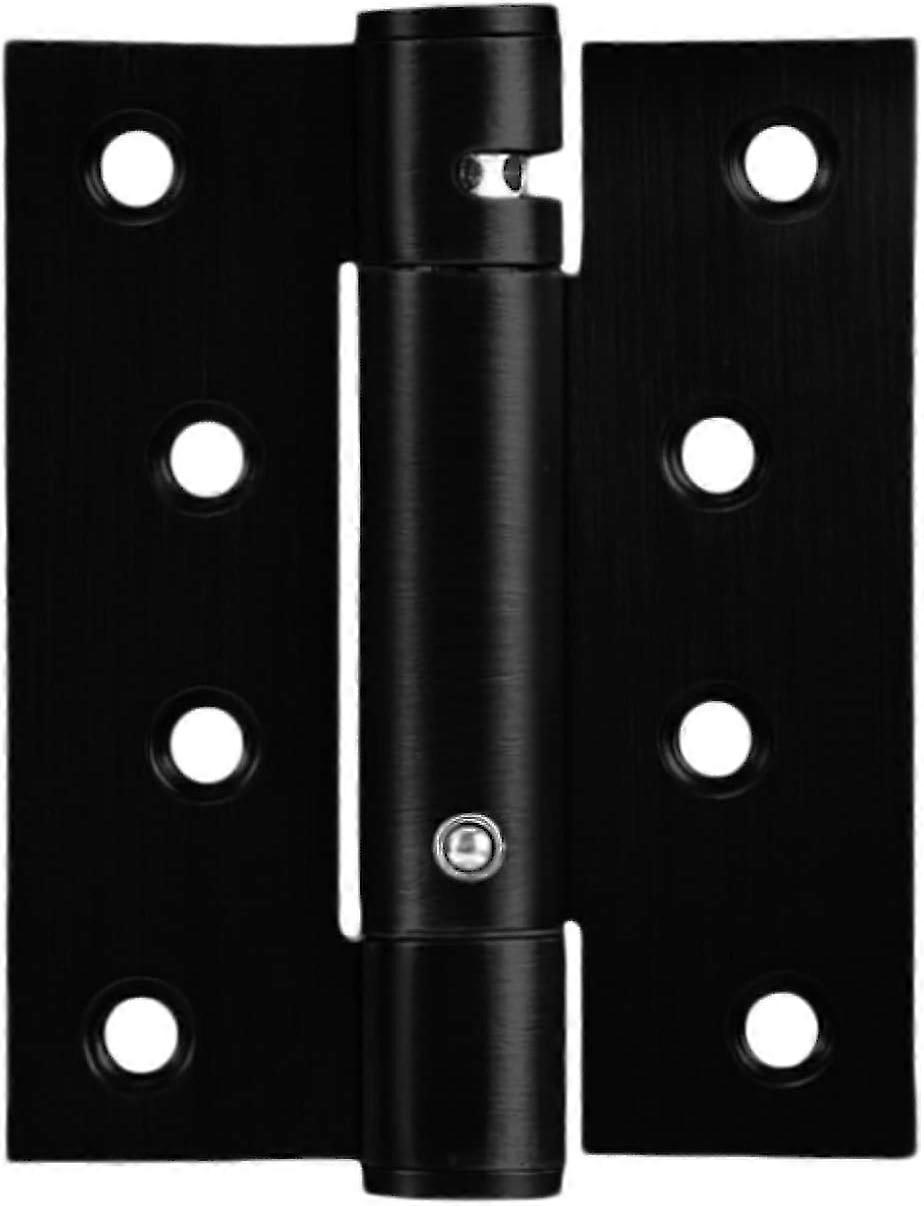 Door Hinges 2pcs Stainless Steel Double Opening Spring Hinge Two Way Free Door Fence Automatic Closing Hinge Hinge 4 Inch Single Bomb