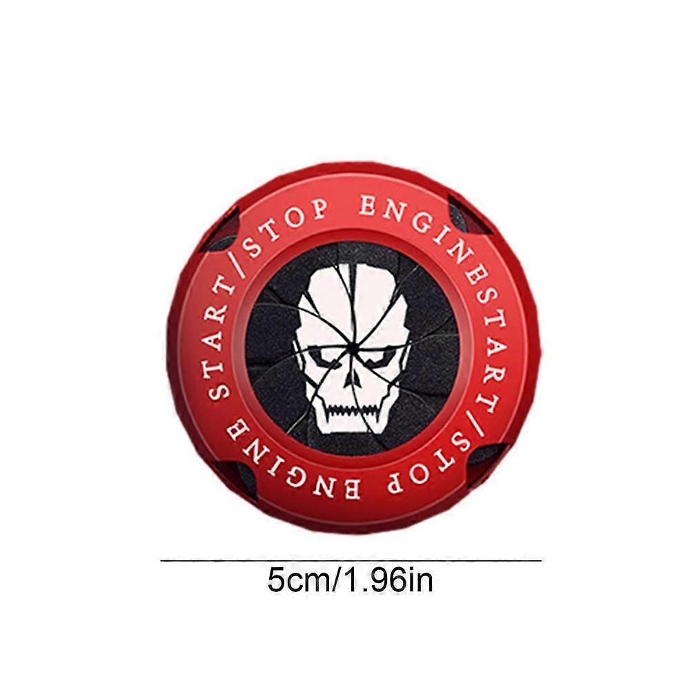 Engine Car Key Systems Key blade Start Stop Switch Button Cover Anti-scratch Push To Start Button Cover  Button Decoration For