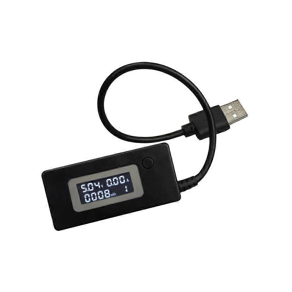 Dc Digital Voltmeter Ammeter Lcd Dual Usb Charger Mobile Power Detector Voltage Current Meter Tester Monitor