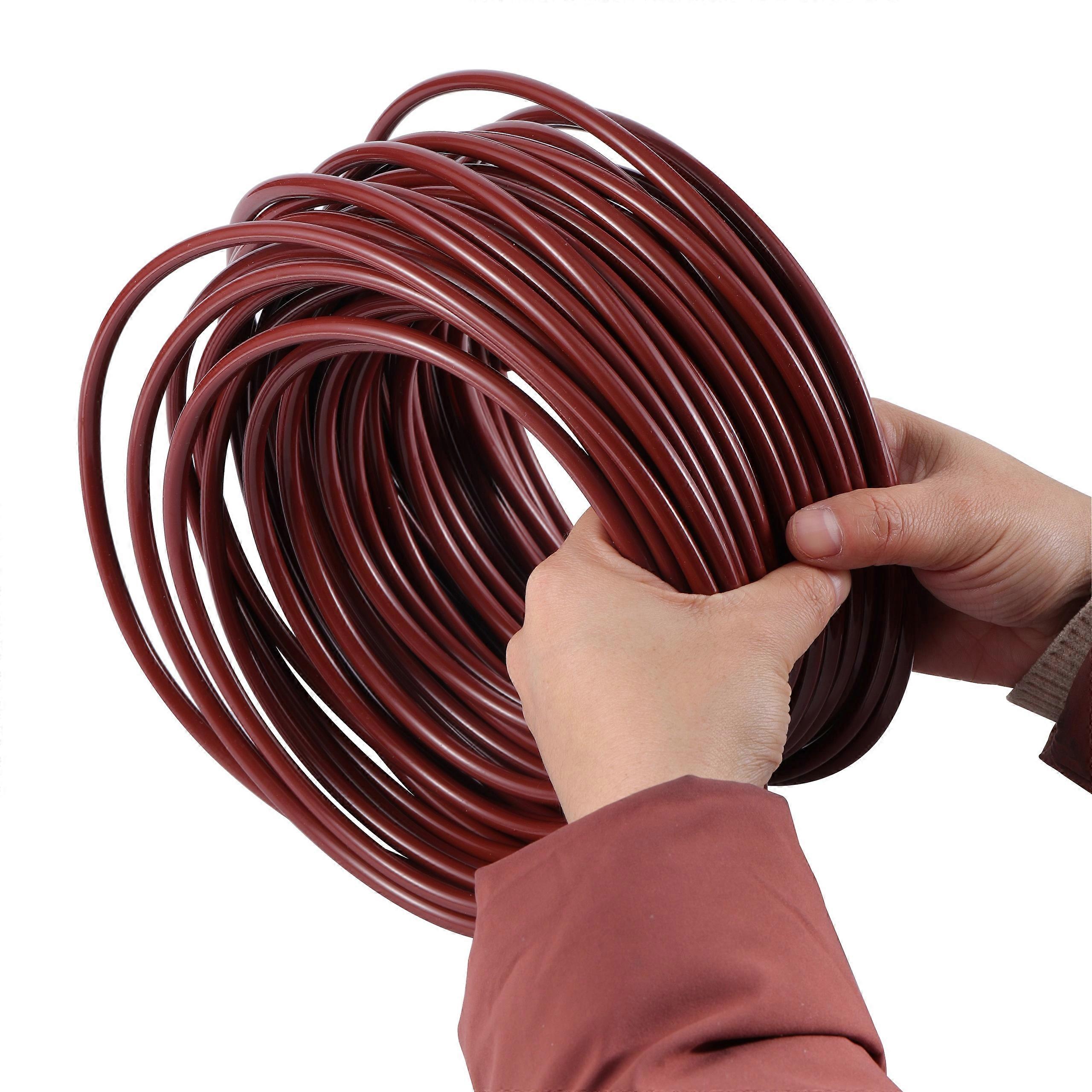 2Meter /5 Meter 4/7mm Garden Water Hose with Quick Connector Micro Drip Misting Irrigation Tubing Pipe PVC Hose 1/4'' New Hose