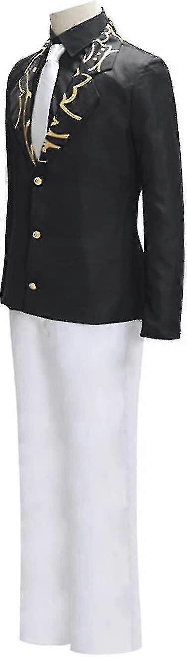 Kpop Dämon Perücke - Cosplay Haar Anime Hunter Zopf Pink Schwarz Flieder