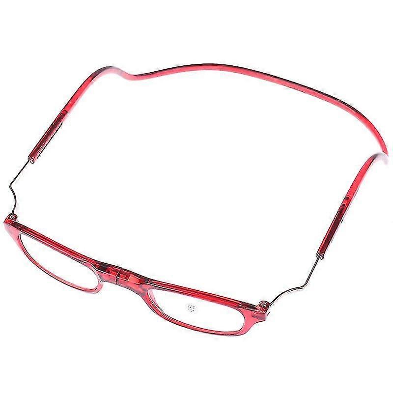 Adjustable Magnetic Front Connect Reading Glasses Presbyopic Hanging Neck Reader