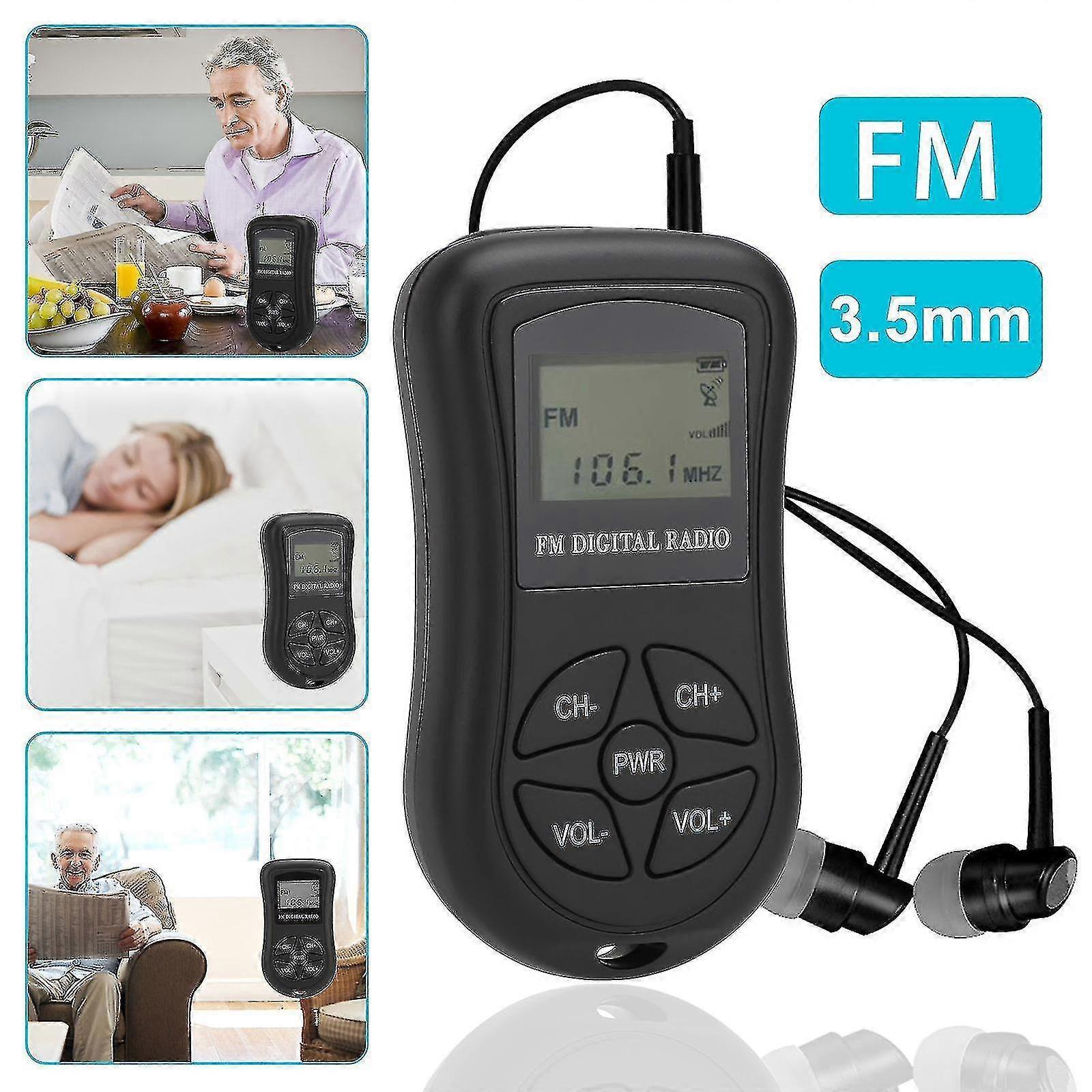 Pocket Small Radio Personal Mini Fm Portable Digital Tuning Transistor