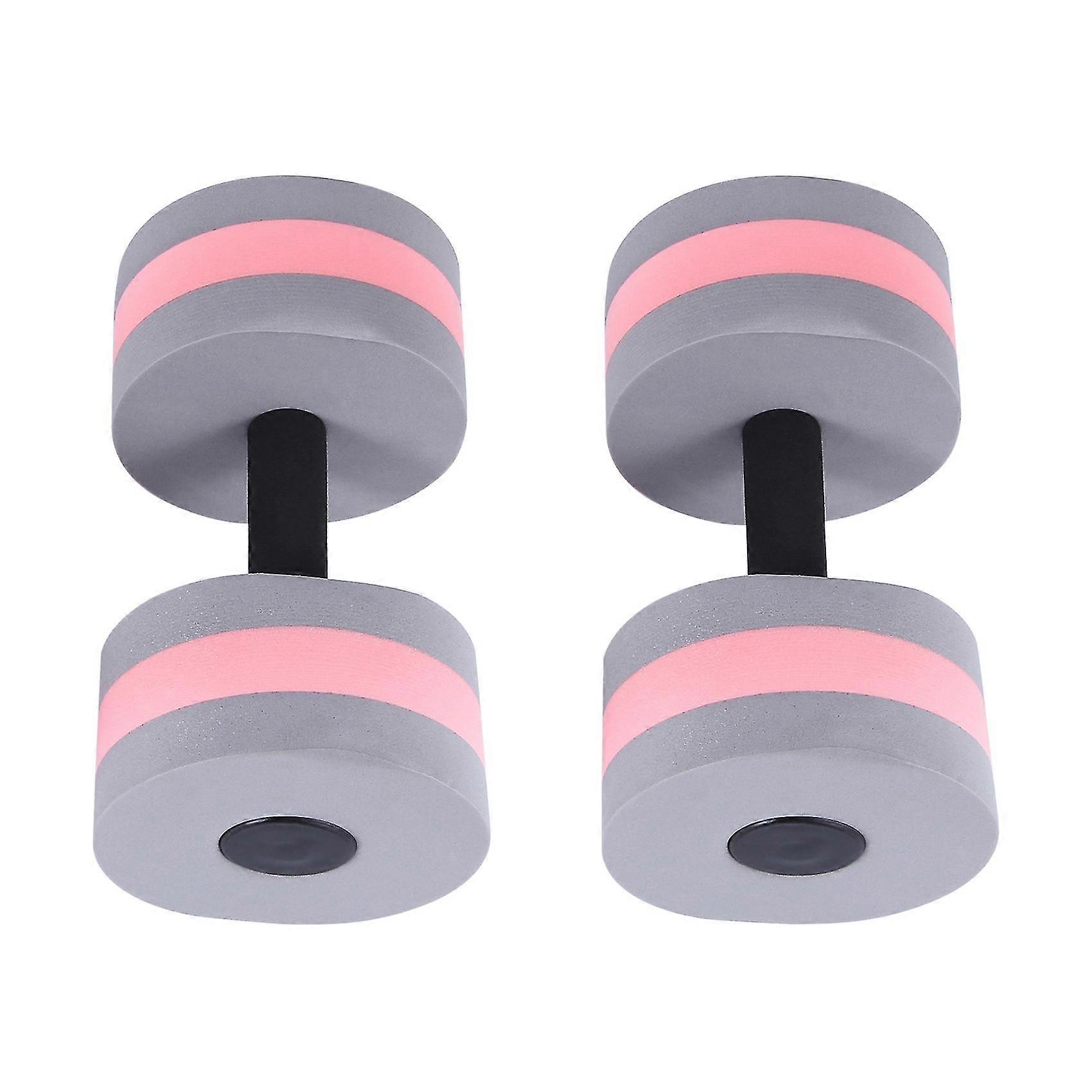 2 Pcs Aerobic Exercise Foam Dumbbell Pool Resistance, Water Fitness Barbell Handlebar Exercise Equi