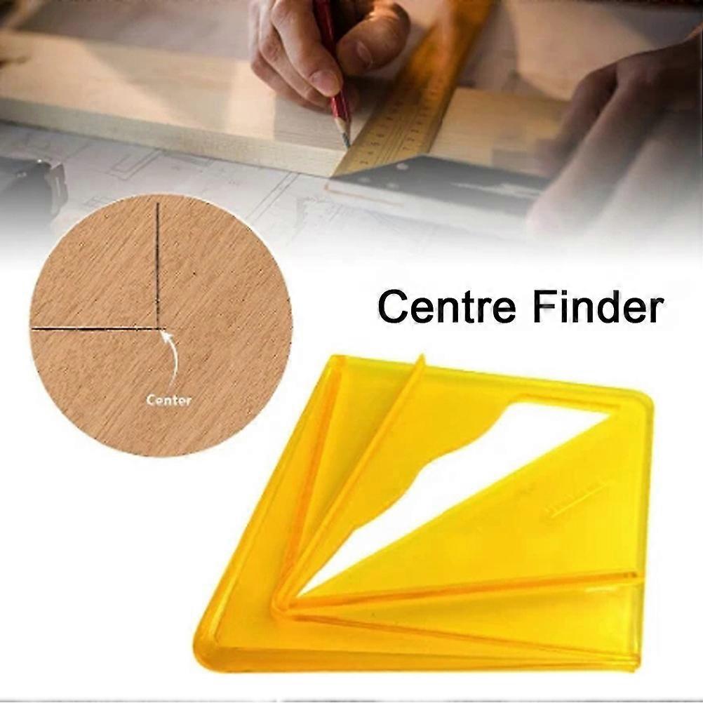 Transparent Center Finder Woodworking Center Line Marker for  Round Octagonal and Hex Shaped Material