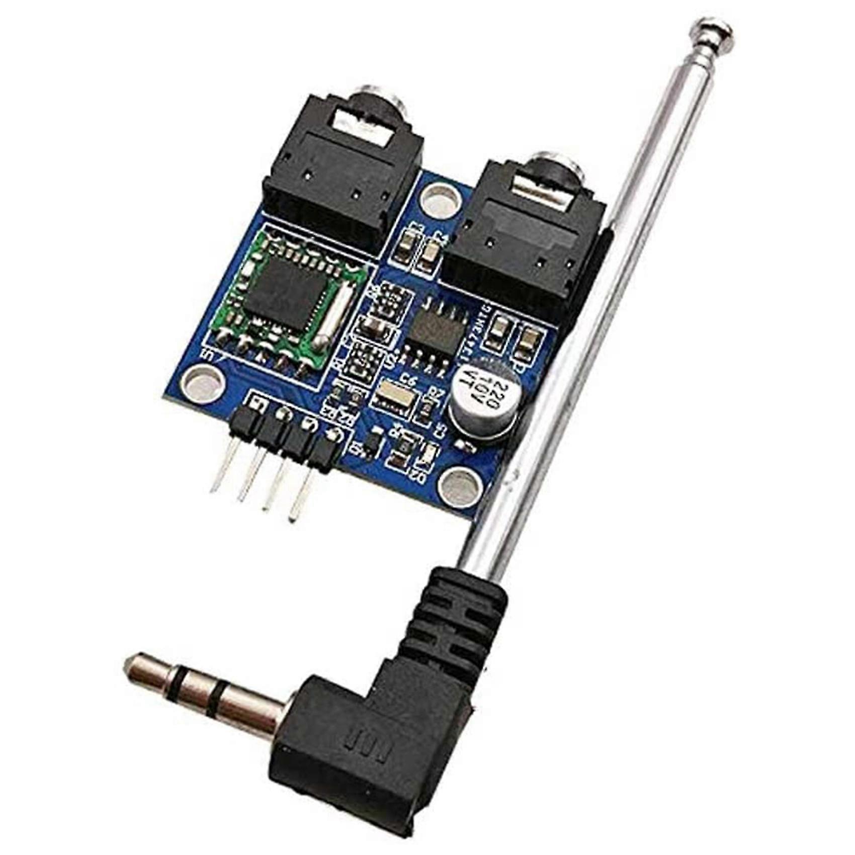1Pcs TEA5767 Radio Module FM Stereo Radio Module for 76-108MHZ Frequency Circuit with Free Cable An