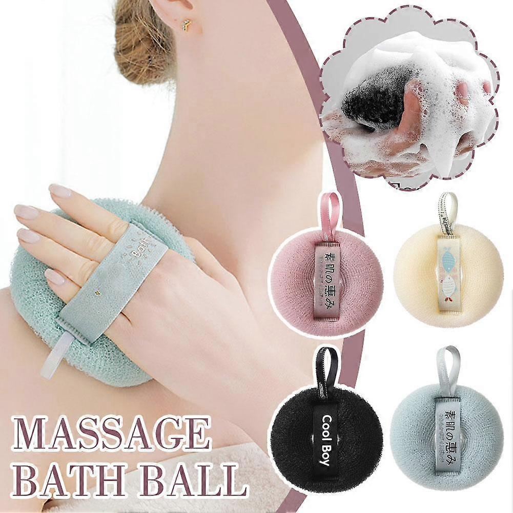 Light blue [SPA bath ball] ribbon pattern random OPP pack (C) $ bath scrubbing artifact massage bath ball bath brush bath towel bath scrub back