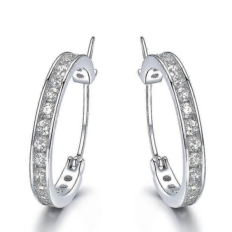 Hoop Earrings Silver 925