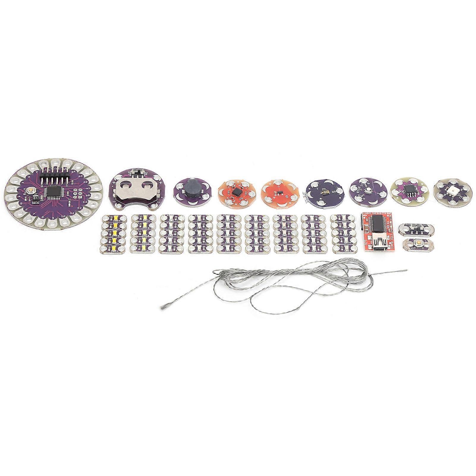 Electronics Starter Kit Conductive Thread Set Development Board Industrial Supplies