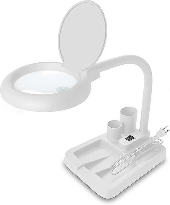 Magnifier With Light And Stand