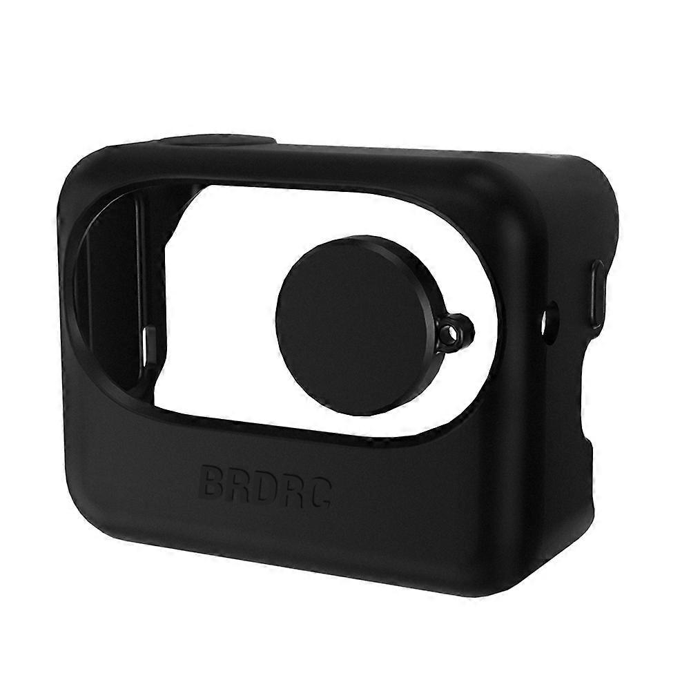 for GO3 Silicone Thumb Camera Charging Case Action Camera Protective Accessory Black