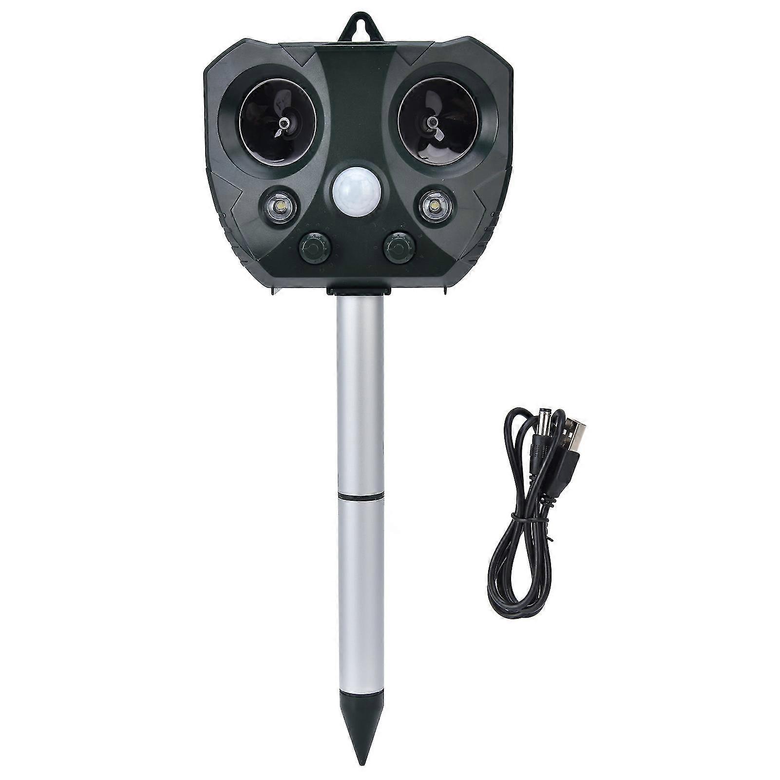 Solar Motion Detector Animal Repeller for Garden and Yard